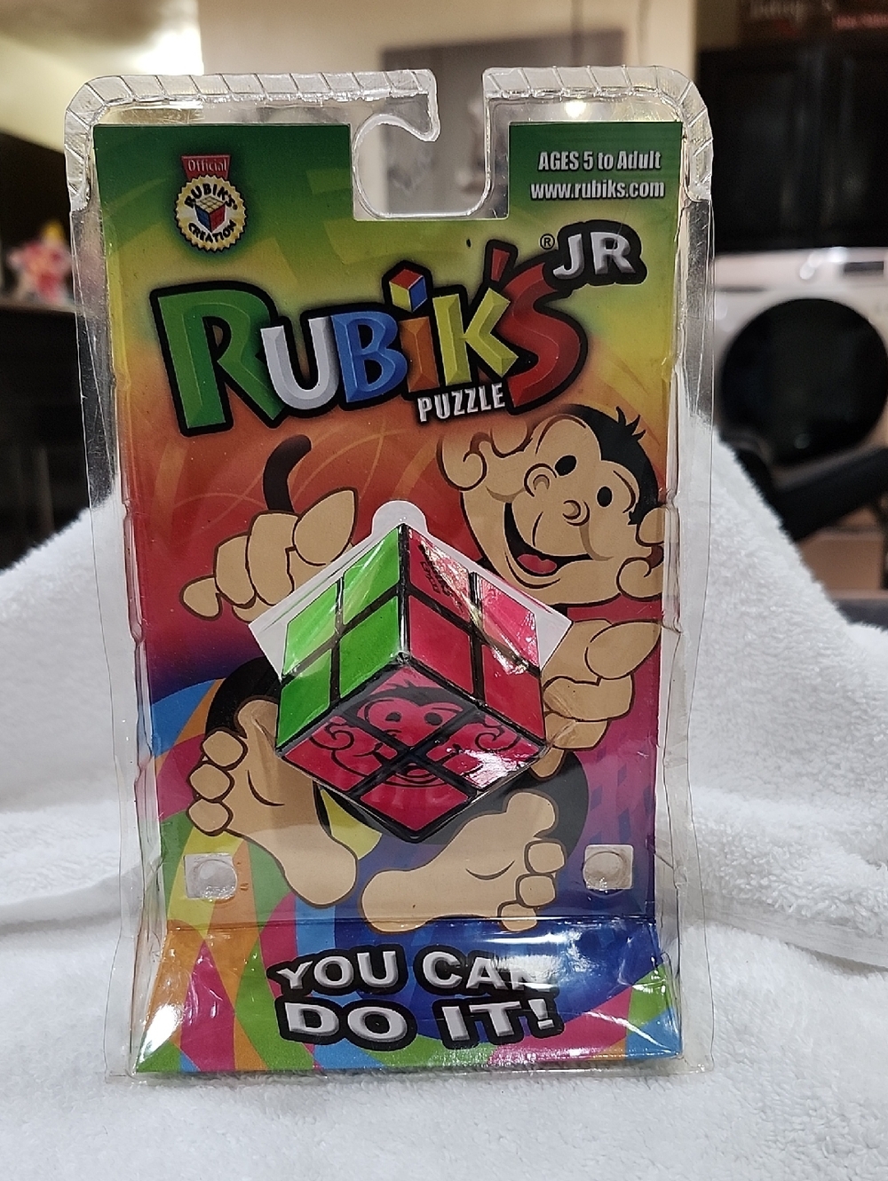 VINTAGE RUBIK'S JUNIOR MONKEY PUZZLE CUBE TOY